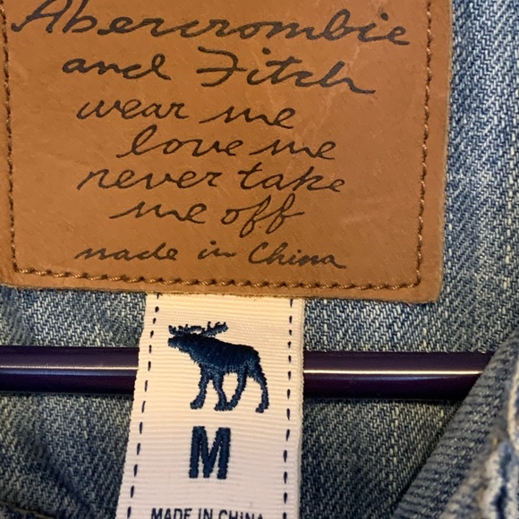 Abercrombie Faded Denim Jacket - Picture 3 of 3